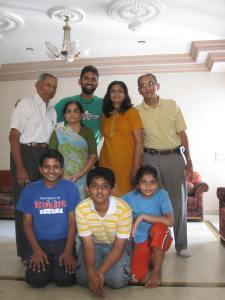 Kirit Kaka's family. 